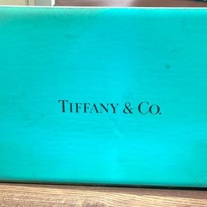 Tiffany and co candle stick holders with box
